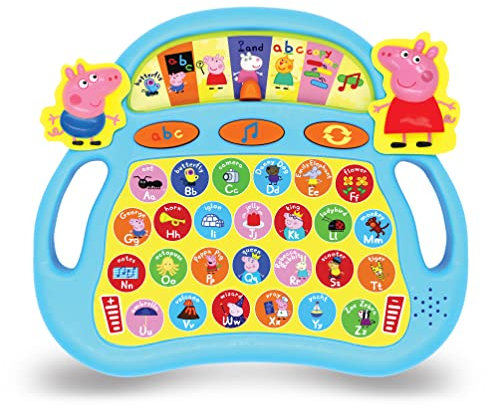 Peppa Pig Laugh and Learn Alphaphonics Interactive Toy Multicolor, PP03SB