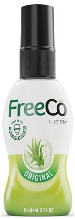 FreeCo Spray per WC – Blocca Odori Pre-uso (Before You Go) | Oli Essenziali Naturali | Casa • Ufficio • Ristorante • Viaggio | Confezione 1×60 ml – Fragranza Agrumata