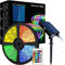 MIWATT 5050 RGB 5m Bande lumineuse solaire avec changement de couleur automatique, IP67 étanche, Barre lumineuse pour toiture, patio, arbre, Noël, mariage et décoration de piscine.