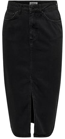 ONLY Women's Onlbianca Midi Skirt DNM Rea Noos
