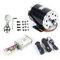 OUKANING DC 36V Elektro Scooter Bürstenmotor 800W Motor Controller Steuereinheit Gasgriff Elektrischer Motor Mit Regler & Geschwindigkeitskontrolle