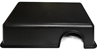 NA Gecko Accessories Cachette pour reptiles en plastique polypropylène facile à nettoyer (sans motif, L)