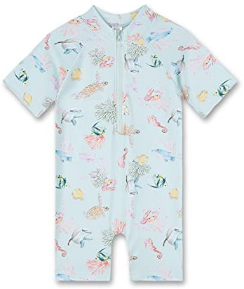 Sanetta Mädchen 430499 Rash-Guard-Set, zartblau, 74