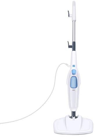 Steam Mop Cleaner for Hardwood,Tile,Laminate Floors,Glass,Fabric,4.8meter Power Cord, Handheld Wet & Dry Steam Mop Vacuum Cleaner Floor Carpet Window Washer Steamer