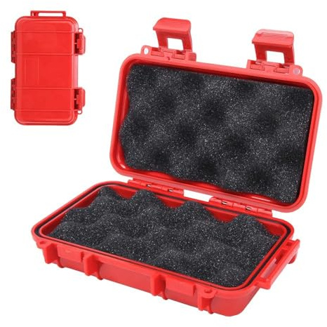 equlup Boîte de rangement de survie en plein air, Coffres de rangement extérieurs Boîte de rangement étanche et résistante aux chocs pour le camping Équipement de survie pour l'extérieur (Petit)