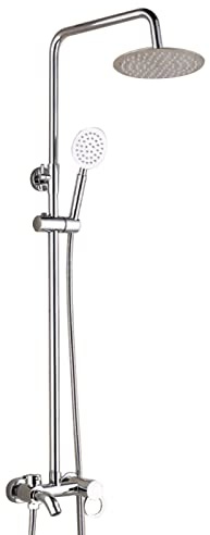 GYEQXKT Soffione Doccia a Pioggia ad Alta Pressione, Combinazione Doccia Portatile con Braccio di Estensione Regolabile in Altezza/angolazione, Doccia da Bagno ad Alto Flusso per casa, Hot