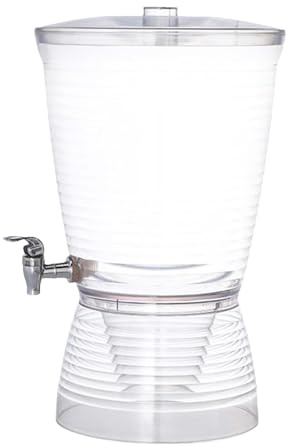 Distributore di bevande con rubinetto, fontana da 10 litri, per casa, cucina, ristorante, perfetto per birra, tè, caffè, acqua ghiacciata