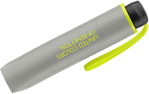 Cuatrogotas 2018 Regenschirm, faltbar, 60 cm, Limettengrau, Grün, 95 cm