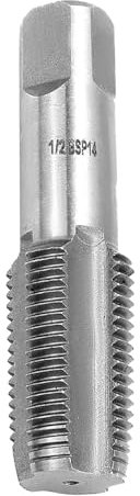 Pipe Tap Set, Carbon Steel Tap 1/2 Inch Internal Thread, Cutting Tap, for Water Pipe Connections, Car Repair and Machines