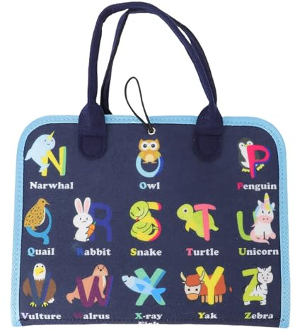 Tableau Sensoriel éducatif, Livre Silencieux Interactif pour Enfants D'âge Préscolaire, Jouet de motricité Fine