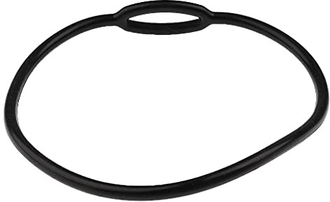 KELING dykning silikon andningsregulator halsband hållare flexibel munstycke andningsregulator halsband ring bläckfisk hållare 18 cm svart