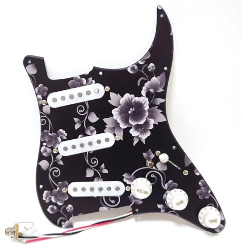 Förkopplad slagare med 5 delade högtalare för Fender Stratocaster elgitarrer