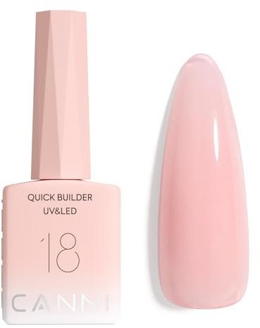 CANNI Lot Gel Construction Ongle UV Quick Builder Gel UV