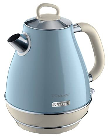 Ariete Vintage 2869 LB Retro Kettle Cone Style Light Blue