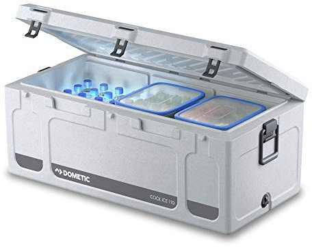 DOMETIC 9600000546 Coolice Ci 110 - hochwertige Passiv-Kühlbox, Mini-Kühlschrank, Ideal für Angler und Jäger, EIS-Box in Heavy-Duty-Qualität, Fassungsvermögen 111 L
