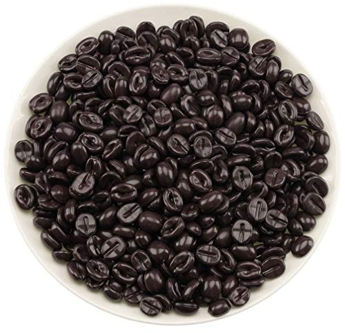 Gresorth Ornamenti vegetali realistici finti in chicchi di caffè, 100 g