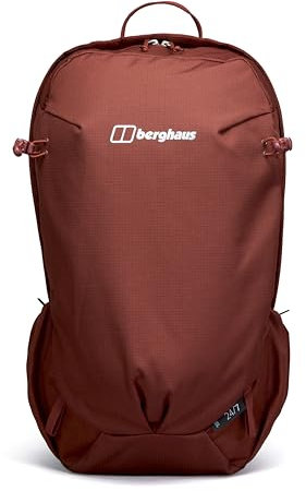 Berghaus Unisex 24/7 Backpack 25 Litre | Comfortable Fit | Durable Design | Rucksack for Men and Women, Burgundy Fawn/Jet Black