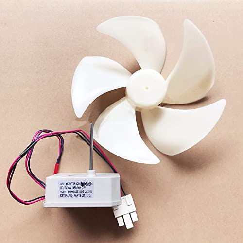 Original KBL-48ZWT05-1204B Lüftermotor-Kit passend für Homa/TCL/Kenwood Kühlschrank mit Gefrierfach