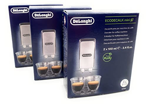 Descalcificador compatible con Cafeteras Ecodecalk Delonghi Mini - Repuesto para Limpiar y Descalcificar Todo Tipo de Cafeteras | Pack 6 x 100 ml