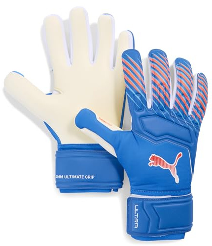 PUMA Guantes de Portero PUMA Ultra Pro 9, Ultra Blue Glowing Red