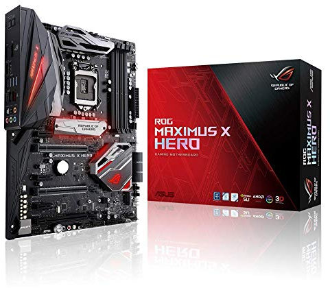 Asus ROG MAXIMUS X HERO Scheda Madre, Nero