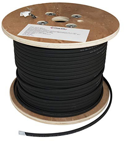 Câble chauffant auto-régulant SLL – 40 W/m – pour la protection contre les dommages causés par le gel dans les gouttières et à l'extérieur – Chauffage auxiliaire – Fonctionnement sans gel des modules