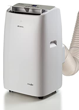 Ariete Polar 12, climatiseur portable 12000 btu/h, 220 volts, gaz naturel R290, classe énergétique A, blanc