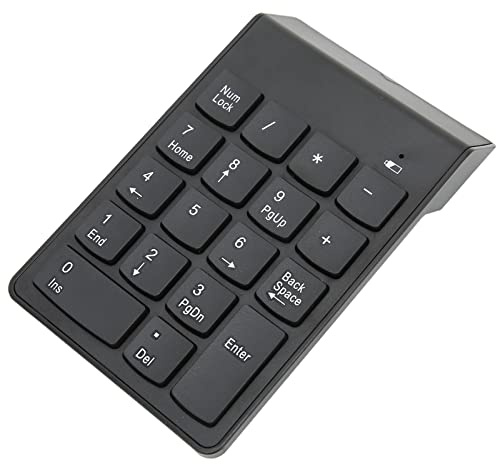Mini Teclado Numérico Inalámbrico, Tecnología de Ahorro de Energía de Fácil Transporte Teclado Numérico para para Tableta para XP