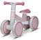 LIONELO VILLY Kinder Laufrad für 12-36 Monate Baby bis 30 kg, Lauflernrad Spielzeug mit 4 Räder, vordere Dämpfung, ergonomischer Sitz, Erst Rutschrad Fahrrad für Mädchen und Jungen