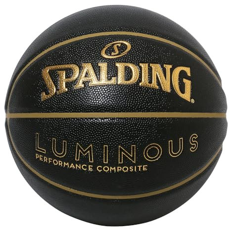 Spalding Luminous Composite Black x Gold No. 5 Ball 77-860J Basketball Basketball
