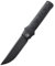 Petrified fish PFB04 Tena Cuchillo Plegable 3,82 inch Cuchilla de satén de acero D2 G10 Mango EDC cuchillo de bolsillo (Black Black Stonewashed)