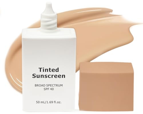 Solskyddande ansikte, bläck solskärm, solskyddsmedel Broad Spectrum SPF 40, solskydd för känslig hud, tone-up solskydd – naturligt skydd och smink primer, UV-skydd, giftfri (ljus)