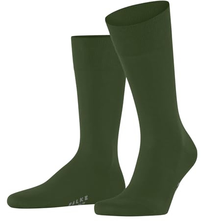 FALKE Herren Socken Cool 24/7 M So Baumwolle einfarbig 1 Paar, Grün Cypress 7528, 41-42