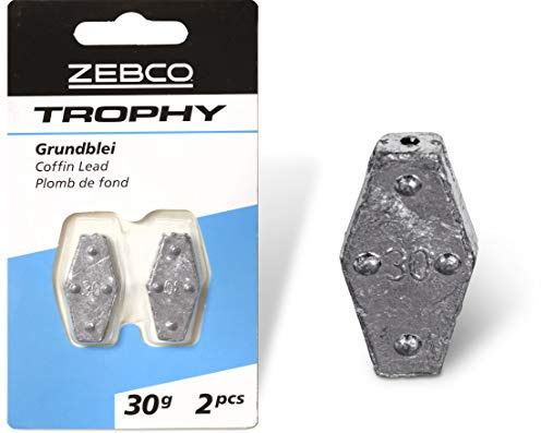Zebco Calidad Trophy - Plomo de Pesca (100 g)