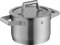WMF Comfort Line Kochtopf klein 16cm, Glasdeckel, Fleischtopf Induktion 1,9l, Cromargan Edelstahl mattiert, Innenskalierung, stapelbar, unbeschichtet