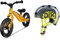 Lionelo Bart Laufrad ab 2 Jahre bis zu 30 kg & Uvex Kinder Fahrradhelm Kid 3,Grau (Dirtbike Gray-Lime),51-55 cm