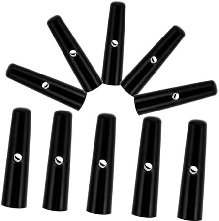 TOYANDONA 10 Pezzi Di Perline Per Ombrellone Accessori Per Ombrellone Da Giardino Plastica Nera