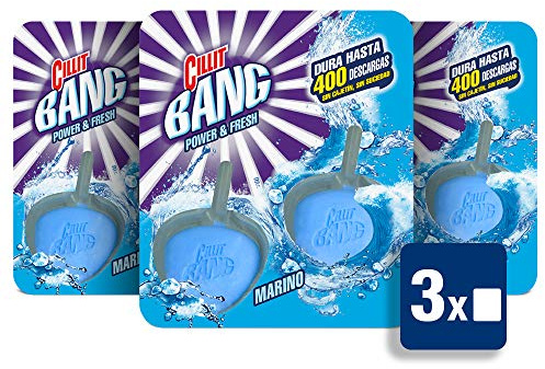 Cillit Bang WC Power & Fresh Marino - Paquete de 3