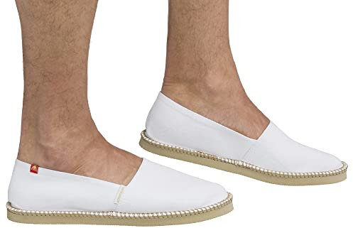 Cressi Espadrillas Valencia - Unisex Erwachsene Mehrzweck-Espadrilles, Weiß, 43