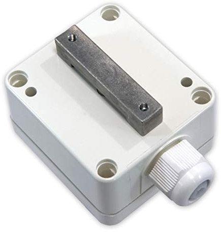 iOVEO 005AL02200 - PT1000 - Rohranlegefühler mit Gehäuse inkl. Befestigung bis 105°C, Rohrfühler, Sensor auswählbar