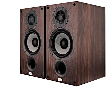 Elac B5.2 Debut 2.0 Bookshelf Speakers Walnut