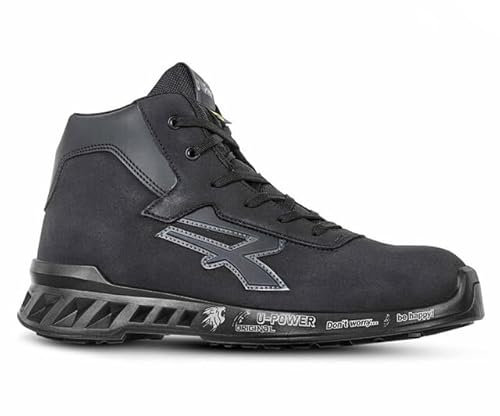 Upower Parker ESD S3 Ci SRC, Scarpe Antinfortunistiche Unisex-Adulto, Nero, 42 EU