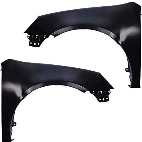 ATEC Germany 1x Kotflügel vorne links ohne Blinkerloch, 1x Kotflügel vorne rechts ohne Blinkerloch Kompatibel mit VW GOLF 5 (1K1)