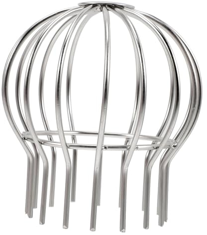 FUTUREORYY 1 Filtre Anti-blocage Passoire en Acier Inoxydable Grille Perforée Haute Capacité, Protège-gouttières pour Balcon et Toit, Drainage Rapide et Prévention des Obstructions