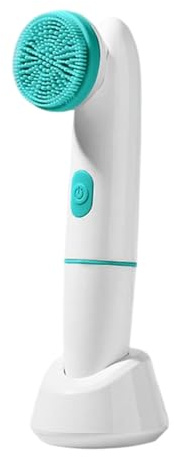 Zunetsutock Cepillo facial eléctrico - Cepillo giratorio suave elimina las impurezas, herramienta vívida Tratamiento de piel sensible Tecnología de sonido | Dispositivo de reparación facial recargable