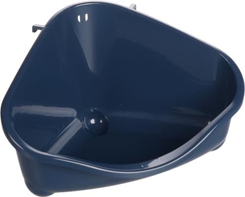 Flamingo Toilette pour rongeurs Modèle de Coin Kapi Plusieurs Couleurs XS - 18,5x13x9,5cm - Facile à Nettoyer - Recyclable