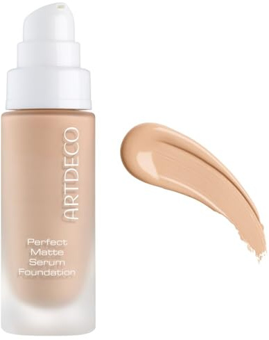 ARTDECO Perfect Matte Serum Foundation - Langanhaltende, pflegende Foundation mit seidig mattem Finish - 1 x 20 ml