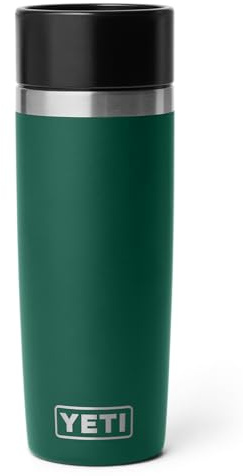YETI Rambler 16 oz (473 ml) Travel Bottle mit auslaufsicherem Commuter-Deckel, Vakuumisolierte Edelstahl-Thermoflasche – Black Forest Green