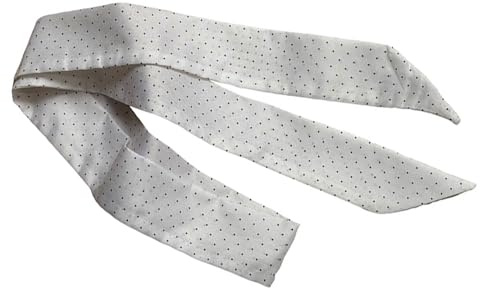 PANFHGFG Écharpe en polyester à breloque française, imprimé à points ronds, tenue polyvalente pour femmes, légère, adaptée voyages, écharpe de voyage polyvalente