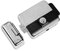 ASSA ABLOY CORNI Serratura elettrica da applicare per cancelli NF5011/1GR reversibile, grigio, entrata regolabile 50-70 mm